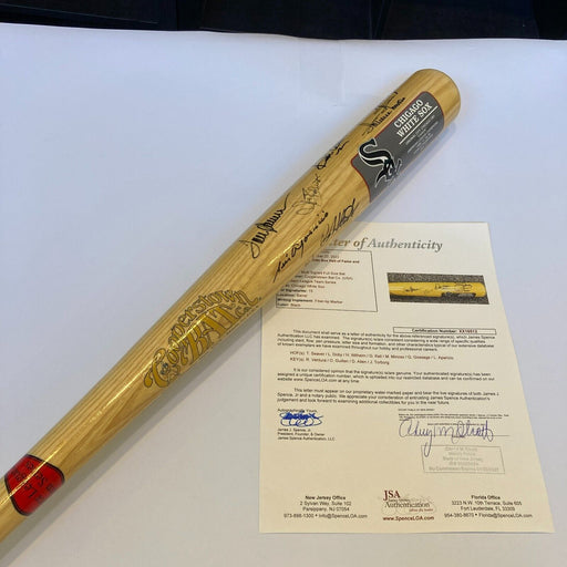 Chicago White Sox HOF Legends Multi Signed Cooperstown Baseball Bat JSA