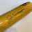 Joe Dimaggio Signed Hall Of Fame Cooperstown Baseball Bat Beckett COA