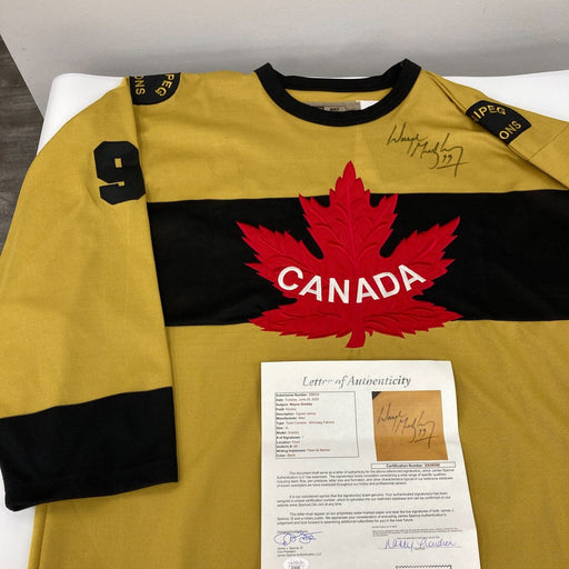 Wayne Gretzky Signed Authentic Nike 2004 Team Canada Winnipeg Jersey JSA COA