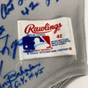 New York Yankees Legends Signed Mickey Mantle Jersey With 95 Signatures! JSA COA