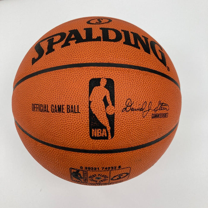 Dwyane Wade "Flash" Signed Spalding Official Game Basketball Upper Deck UDA COA