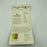 Bill Mazeroski Signed Heavily Inscribed Career STAT Baseball Reggie Jackson COA
