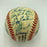 1986 New York Mets World Series Champs Team Signed Vintage NL Baseball JSA COA