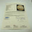 Charlie Grimm Single Signed 1940's Official National League Baseball JSA COA
