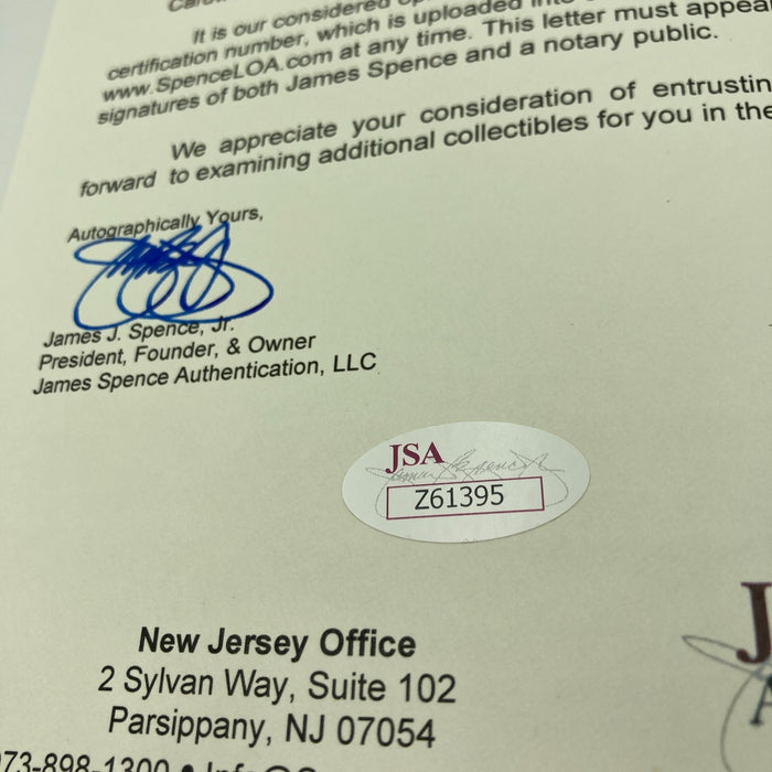 1969 New York Mets WS Champs Team Signed Baseball Tom Seaver Nolan Ryan JSA COA