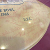1967 Indiana Hoosiers Big Ten Champs Team Signed 1968 Rose Bowl Football JSA COA
