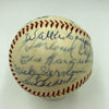 1950's HOF Multi Signed Baseball Joe Dimaggio Casey Stengel Ford Frick JSA COA