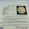 Stunning 1960's Willie Mays Playing Days Signed NL Giles Baseball With JSA COA