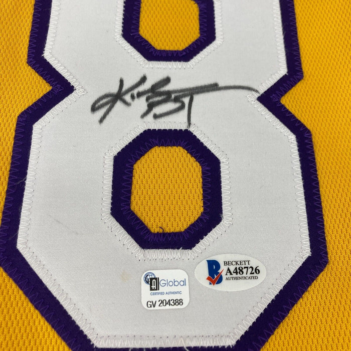 Kobe Bryant Signed 1999 Finals Los Angeles Lakers Pro Cut Jersey Beckett & PSA