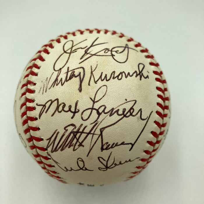 St. Louis Cardinals Hall Of Fame Legends Multi Signed Baseball Stan Musial JSA