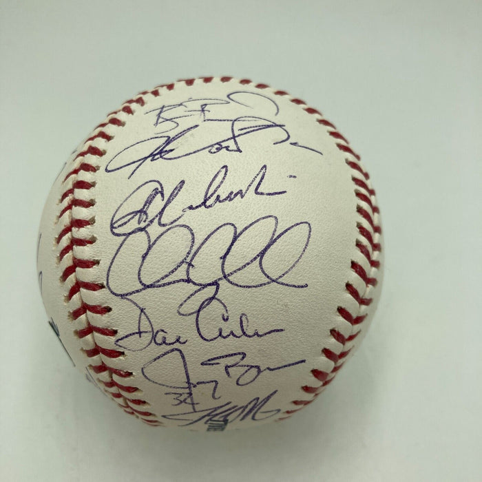 Clayton Kershaw Rookie 2007 All Star Game Team Signed Baseball MLB Authentic