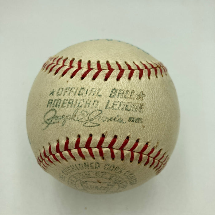 Mickey Mantle Family Wife & Children Signed 1960 American League Baseball PSA