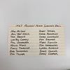 1966 Green Bay Packers Super Bowl 1 Champs Team Signed Football JSA COA