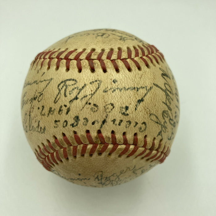 Extraordinary Martin Dihigo Signed 1940's Baseball JSA COA Hall Of Fame