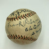 Hank O'Day Hall Of Fame 1918 Umpires Signed National League Baseball JSA COA