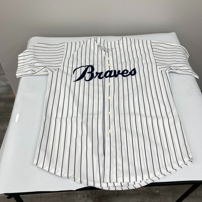 Hank Aaron Signed Atlanta Braves Jersey With JSA COA