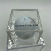 Christina Kim Signed Autographed Golf Ball PGA With JSA COA