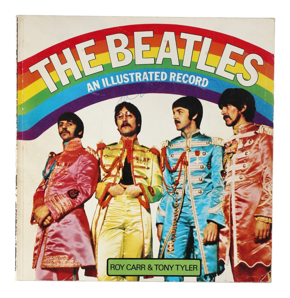 1975 John Lennon Signed The Beatles Book Sgt Peppers Lonely Hearts Club Band BAS