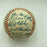 1958 Chicago White Sox Team Signed Autographed Baseball With Nellie Fox