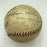 Babe Ruth & Chicago Cubs 1932 World Series Called Shot Signed Baseball PSA DNA