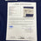 Joe Paterno Signed Penn State Game Used Jersey JSA COA
