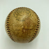 1927 New York Giants Team Signed Baseball John McGraw & Mel Ott JSA COA