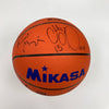 1997 Tim Duncan Rookie & John Wooden Award Winners Multi Signed Basketball PSA