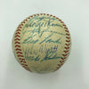 1967 Boston Red Sox AL Champs Team Signed American League Baseball With JSA COA