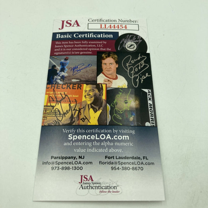 Elvis Costello & Burt Bacharach Signed Autographed Baseball With JSA COA