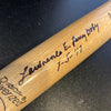 Lawrence Eugene Larry Doby Full Name July 5, 1947 Signed Jackie Robinson Bat JSA