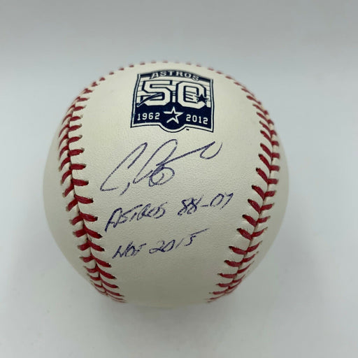 Craig Biggio Houston Astros 1988-2007 HOF 2015 Signed MLB Baseball JSA COA