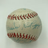 Hall Of Fame Multi Signed Baseball Red Ruffing Goose Goslin Rube Marquard JSA