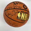 1985-86 Louisville Cardinals NCAA Champs Team Signed Basketball JSA COA