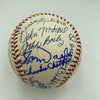 Beautiful Negro League Legends Multi Signed Baseball 30 Sigs With JSA COA
