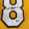 Kobe Bryant Signed 2001 Finals Los Angeles Lakers Pro Cut Jersey Beckett & PSA