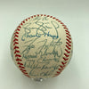 Beautiful 1996 Yankees W.S. Champs Team Signed ALCS Baseball Derek Jeter PSA DNA