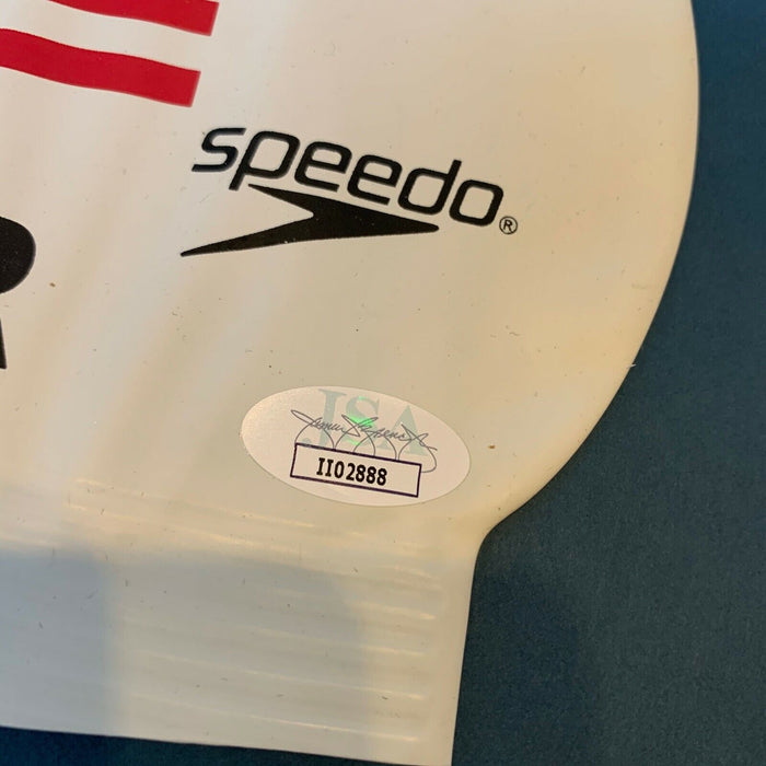 Kate Ziegler Signed Team USA Olympics Authentic Swim Cap With JSA COA