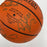 1993-94 Houston Rockets NBA Champs Team Signed Official Game Basketball JSA COA