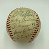 The Finest 1955 HOF Induction Signed Baseball Jimmie Foxx Joe Dimaggio Beckett
