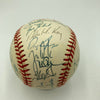 1990 Oakland A's American League Champs Team Signed Baseball JSA COA