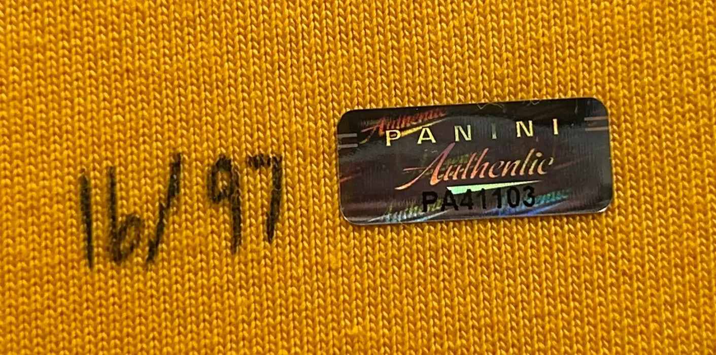 Kobe Bryant "1997 Dunk Champ" Signed Los Angeles Lakers Jersey Framed Panini COA