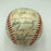 1952 All Star Game Team Signed Baseball Satchel Paige Mickey Mantle JSA COA