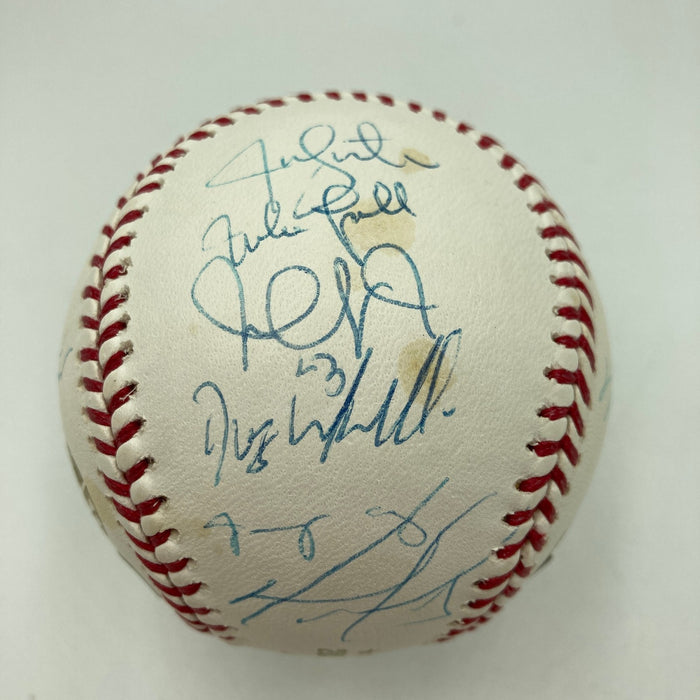 2007 Boston Red Sox World Series Champs Team Signed W.S. Baseball Steiner COA