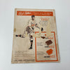 Bob Feller Signed Vintage 1946 Barnstorming Program Negro League Rare