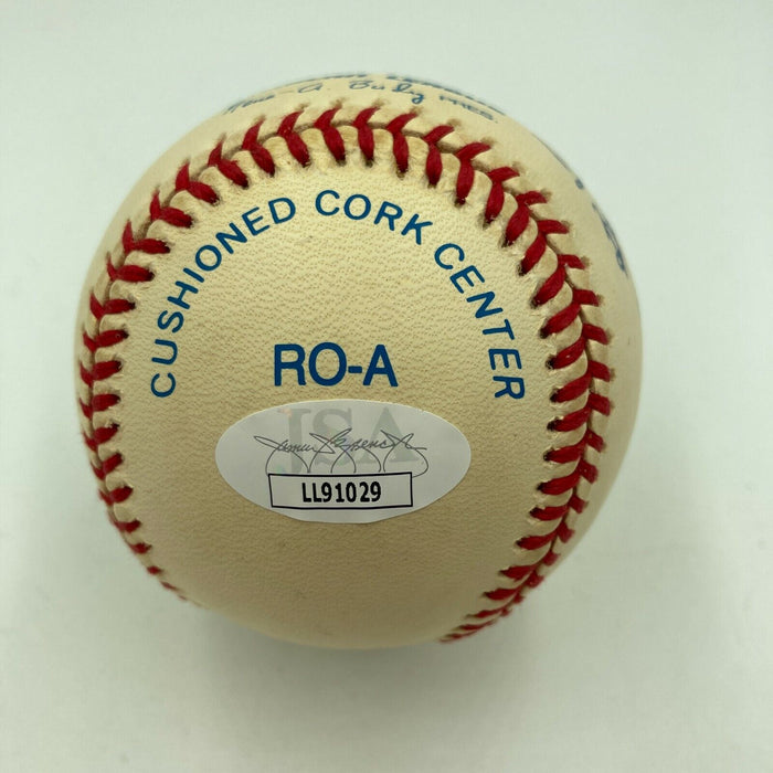 Vicki Sue Robinson & France Joli Signed Autographed Baseball JSA COA