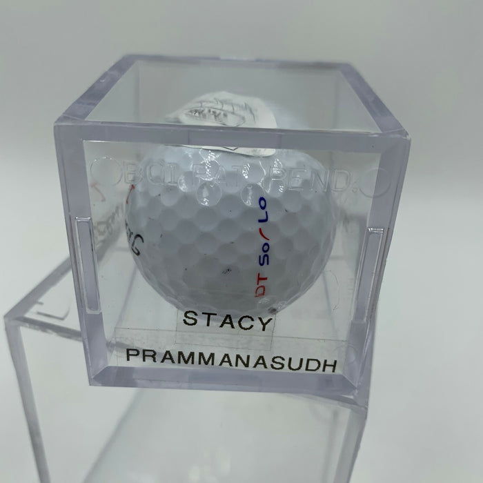 Stacy Prammanasudh Signed Autographed Golf Ball PGA With JSA COA