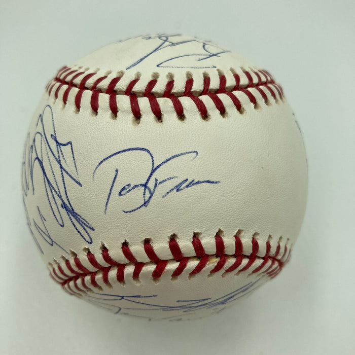 2004 Boston Red Sox World Series Champs Team Signed W.S. Baseball JSA COA