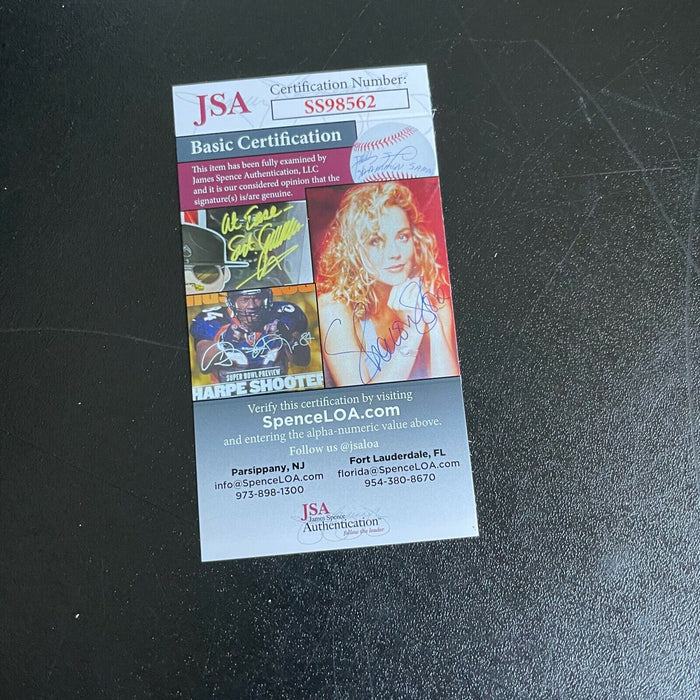 Leroy Neiman Signed Autographed 1975 World Series Program With JSA COA