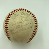 1933 Inaugural First Ever All Star Game Team Signed Baseball With JSA COA