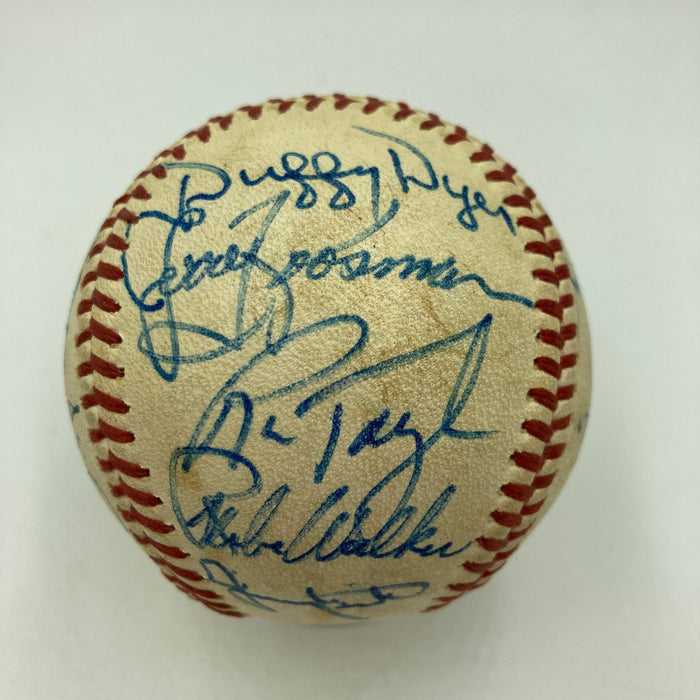 1969 New York Mets WS Champs Signed Baseball Gil Hodges Nolan Ryan Seaver JSA